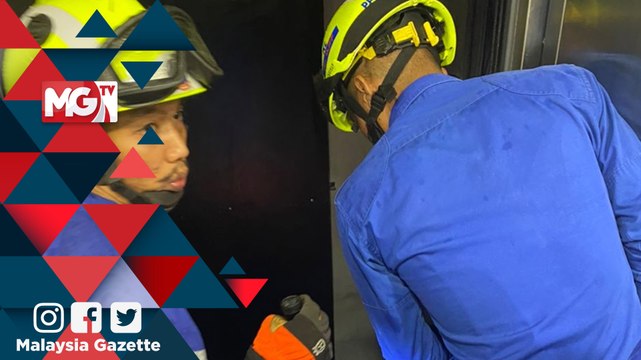 MG VIRAL : Lelaki Syria Terperangkap 40 minit Dalam Lif Diselamatkan