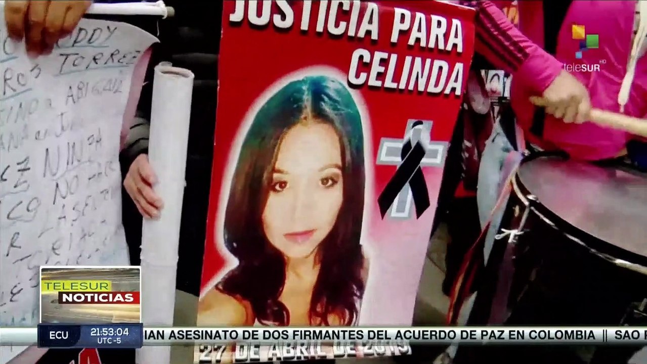 Madres bolivianas protestan contra injusticia por feminicidios