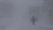 Bostonians describe zero-visibility conditions at peak of blizzard