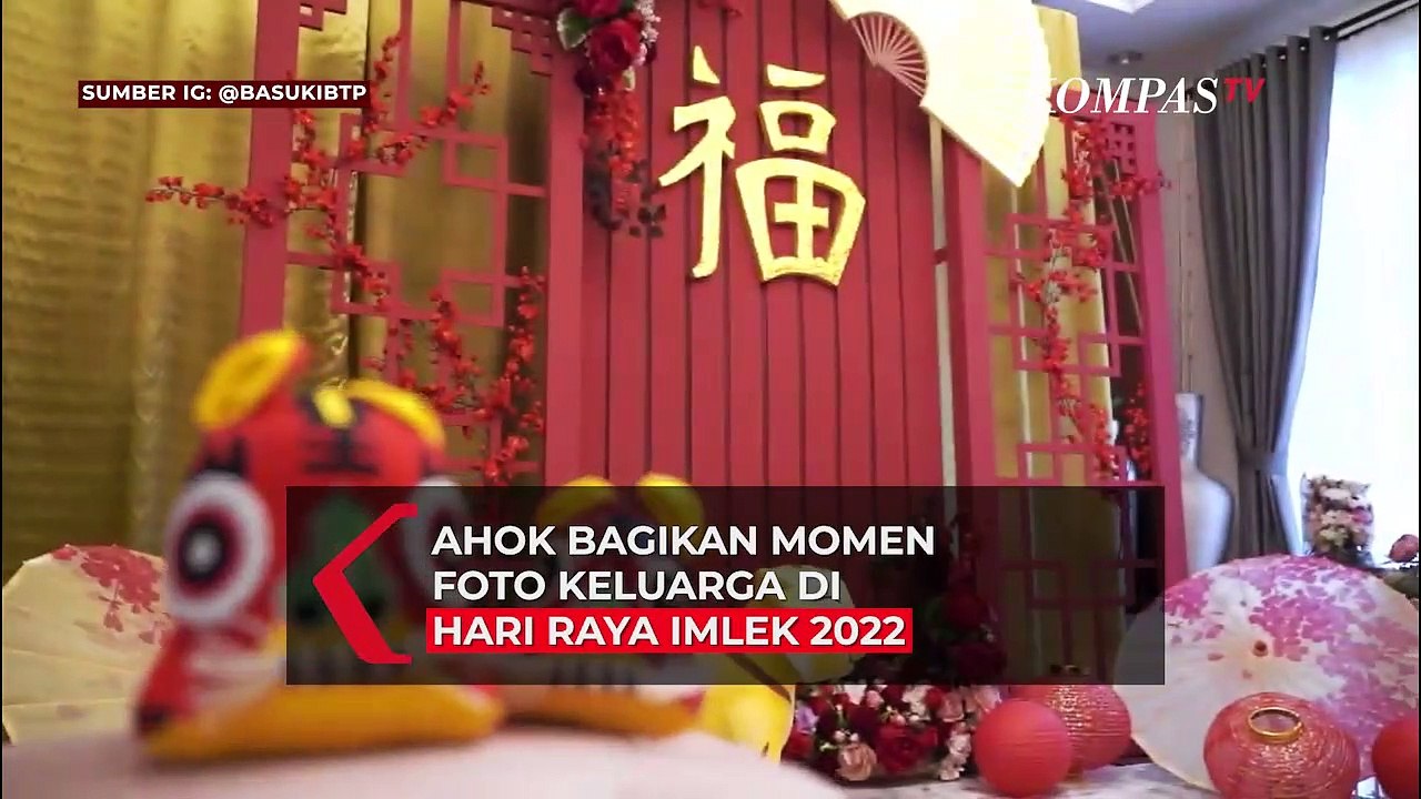 Ahok Bagikan Momen Foto Keluarga di Hari Raya Imlek 2022, Terungkap Harapan Terbesar Ahok!