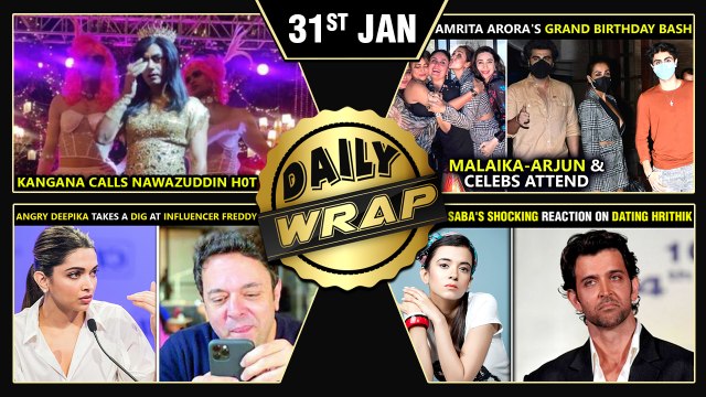 Kangana Calls Nawazuddin HOT, Deepika Slams Troll, Hrithik Dating This Singer Top 10 News