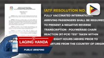 OCTA Research, suportado ang naging desisyon ng IATF na isailalim ang Metro Manila sa Alert Level 2