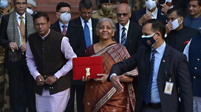 Nirmala Sitharaman reaches finance ministry ahead of Union Budget presentation