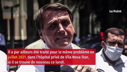 Brésil : le président Jair Bolsonaro admis en urgence à l’hôpital