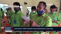 Aksi Damai, TKBM Tanjung Emas Sampaikan 6 Tuntutan