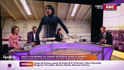 On peut tout dire sur RMC : Faut-il interdire les signes religieux dans le sport ? - 01/02