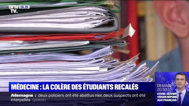 La colère des étudiants en médecine recalés après la réforme de l'examen