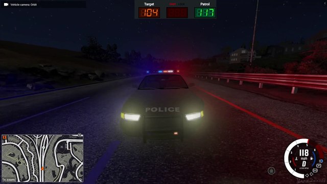 BeamNG Drive Long Pursuit At Night