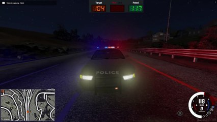 BeamNG Drive Long Pursuit At Night