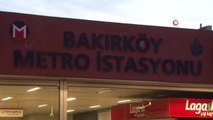 Son dakika haber | Bakırköy Metro İstasyonu'nda yangın paniği