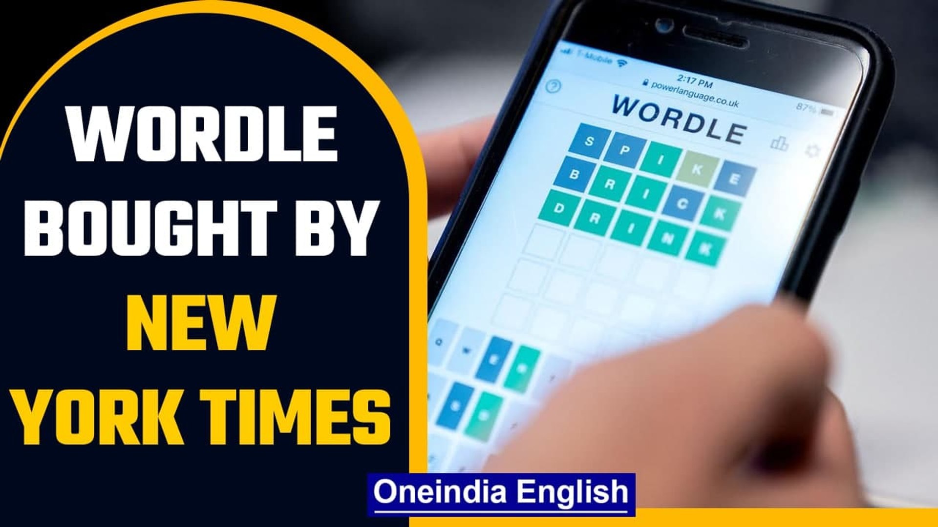⁣Wordle bought by New York Times | Popular word game to remain free | Oneindia News