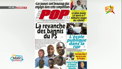 SUIVEZ IMAM MALICK DRAME ET IBRAHIMA TOP DANS MATIN BONHEUR AVEC ASTOU DIONE ET COUMBA GUISSE / MARDI 1er FEVRIER 2022