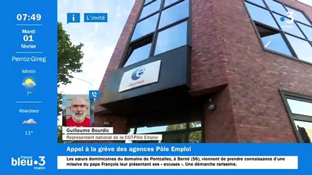 Grève à Pôle emploi, Guillaume Bourdic, CGT, explique