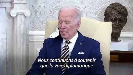 Ukraine: les Etats-Unis sont "prêts quoi qu'il arrive", prévient Biden