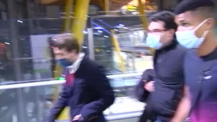 Reinildo Mandava llega para firmar con el Atlético