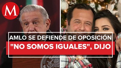 AMLO justifica la riqueza de su hijo junto su esposa Caroline Adamas