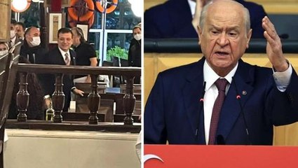 Son Dakika! Bahçeli'den İngiliz büyükelçi ile yemek yiyen İmamoğlu'na tepki: Görüşmeden Dışişleri'nin haberi var mıydı?