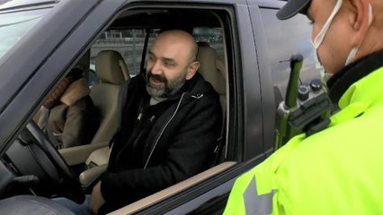 ATAŞEHİR ÇAKAR DENETİMİ; GERİ GERİ GİDEN SÜRÜCÜYE CEZA