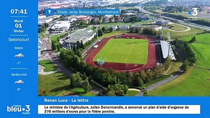 01/02/2022 - Le 6/9 de France Bleu Belfort Montbéliard en vidéo