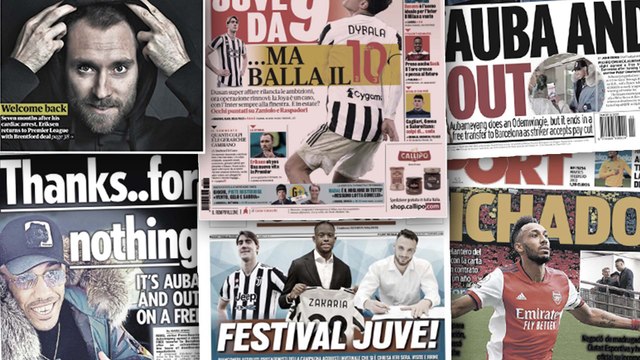 La signature pour 0€ d'Aubameyang au Barça fait jaser, la Juve veut former un duo de rêve pour Vlahović