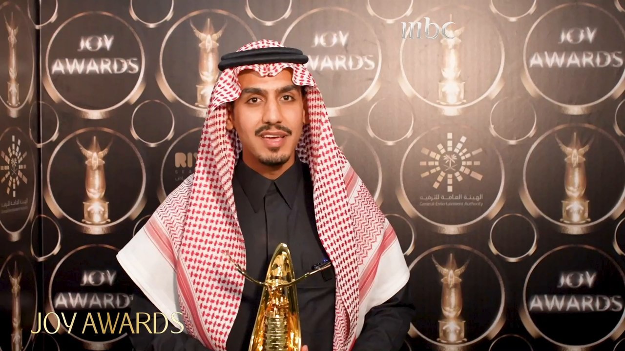الفائزون خلال حفل توزيع جوائز Joy Awards