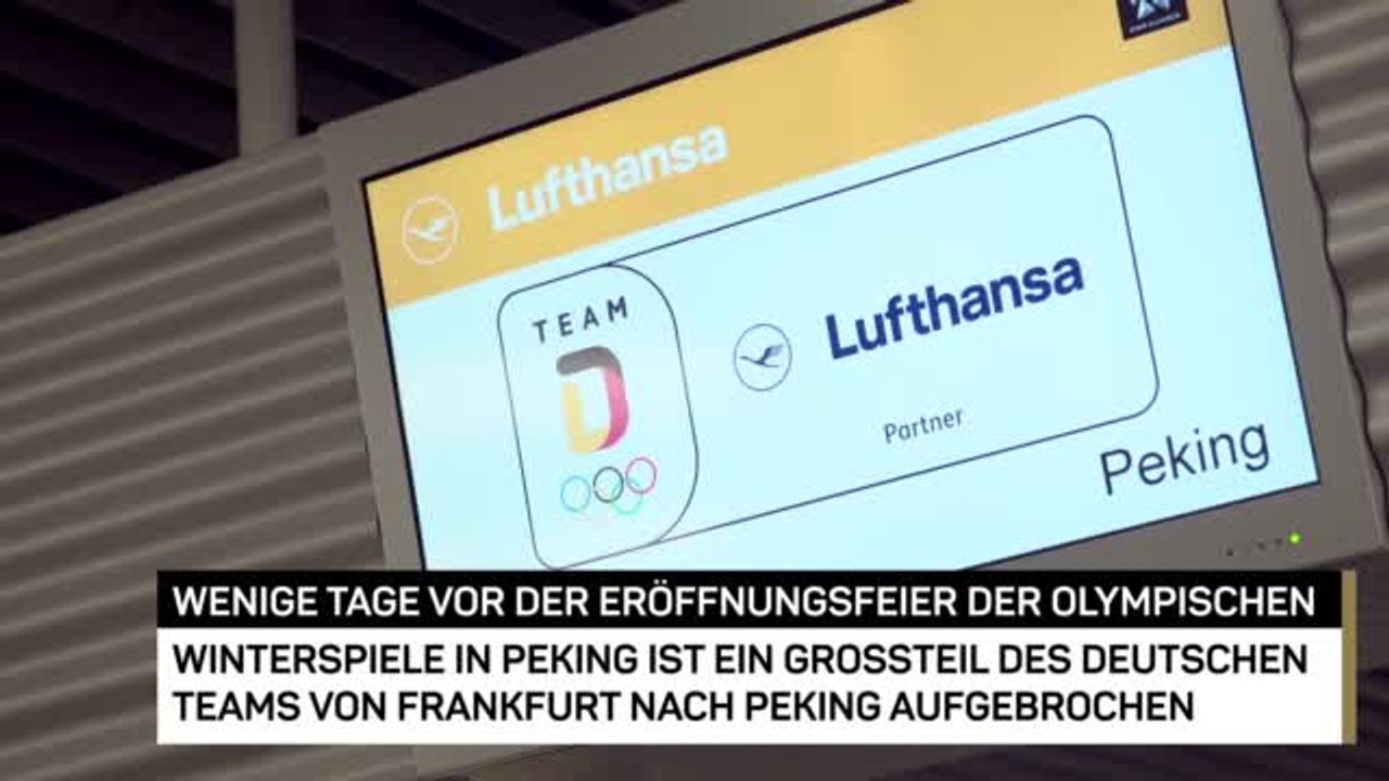 Team Deutschland startet Olympia-Abenteuer