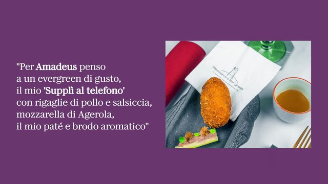 Sanremo cucinato da Alessandro Borghese: un supplì per Amadeus e una cacio e pepe per Fiorello