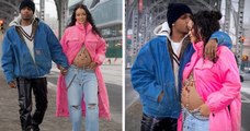 La chanteuse Rihanna et son compagnon A$AP Rocky vont devenir parents pour la première fois