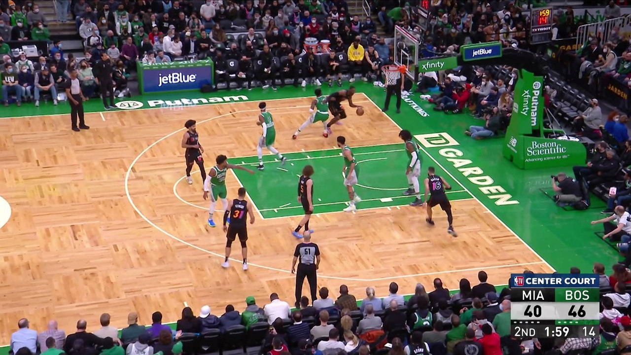 Highlights: Adebayo wirbelt Celtics-Defense auf