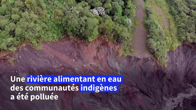 Fuite de pétrole en Amazonie équatorienne: un parc naturel et une rivière pollués