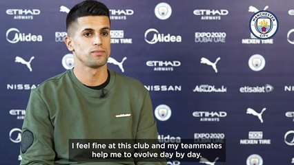 Joao Cancelo's Manchester City interview after signing a new contract