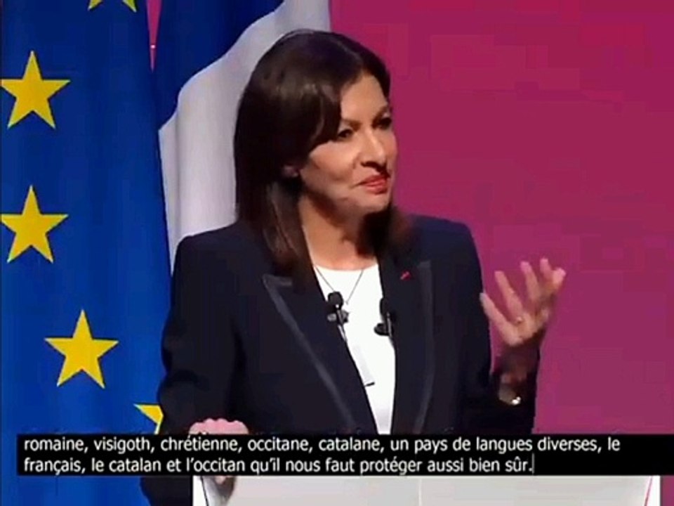 #Hidalgo2022 Anne Hidalgo : "Le Catalan qu'il nous faut protéger"