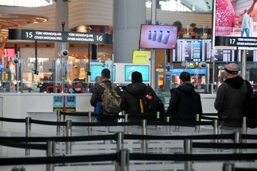 SALGIN ÖNLEMİYLE KAPALIYDI; İSTANBUL HAVALİMANI YOLCU UĞURLAMA VE KARŞILAMAYA GELENLERE AÇILDI