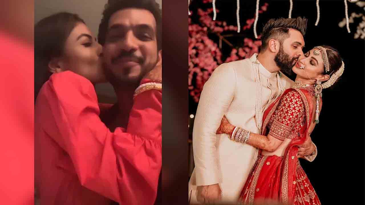 Mouni Roy का ससुराल में हुआ Grand Welcome, मौनी...