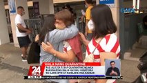 Pag-alis sa 5-day quarantine ng mga bakunadong balik-bayan, ikinatuwa ng ilang OFW at kanilang mga kaanak | 24 Oras