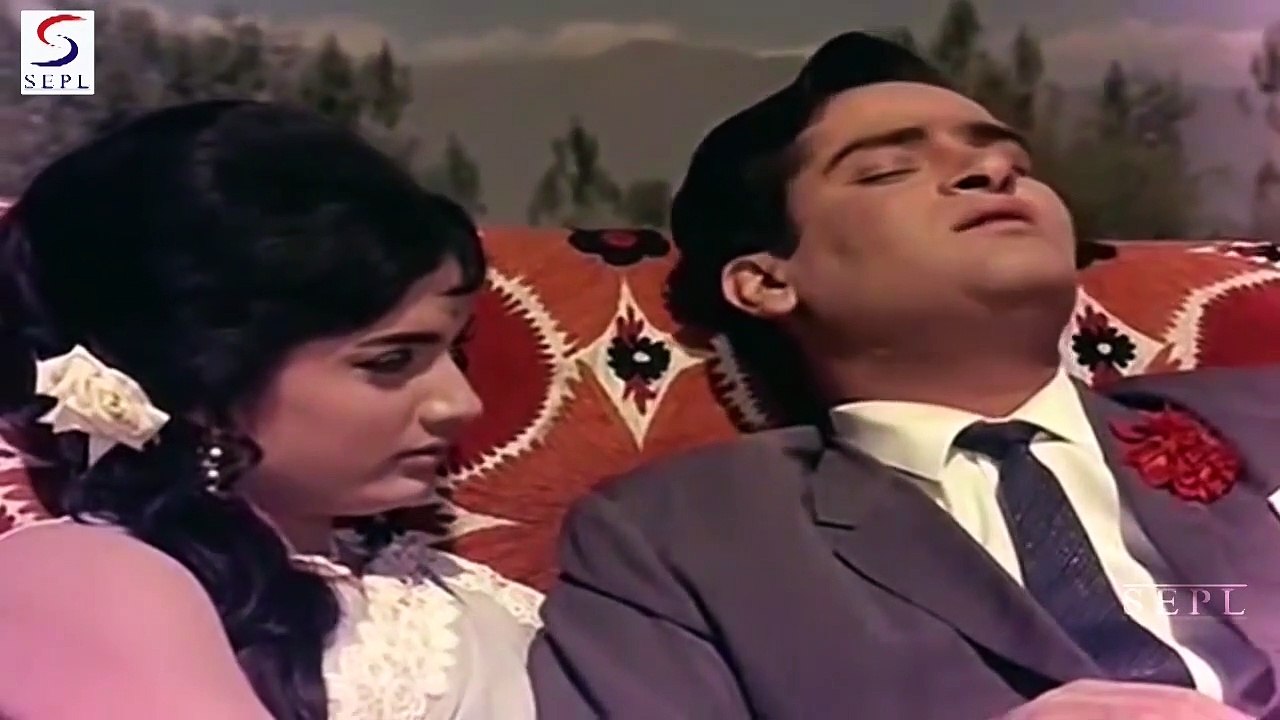 Raat Yun Dil Mein Teri  /Asha Bhosle, Mohammed Rafi / Janwar - Shammi Kapoor, Rajshree