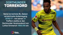 Die Suche nach Toren: Aubameyang geht zu Barca