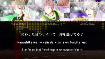 SKY BEATER - Subaru Jougasaki, Sousei Tachibana & Hinata Sakuragi (lyrics)