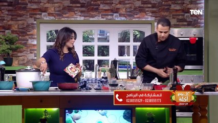 طريقة عمل كرسبي تمبورا روول مع الشيف فيفيان والشيف حسين مختار