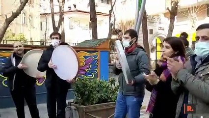 İstanbul’daki sokak müzisyenlerine Diyarbakırlı sanatçılardan destek