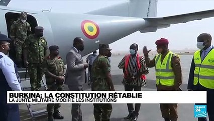 Burkina Faso : la junte rétablie la Constitution mais modifie les institutions