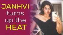 Janhvi Kapoor exudes hotness in black