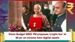 Union Budget 2022: FM proposes ‘crypto tax’ of 30% on income from digital assets