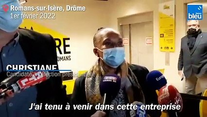Christiane Taubira à Romans-sur-Isère : "Nous pouvons relocaliser, réindustrialiser et nourrir l'ambition de reconstruire un appareil industriel en France"