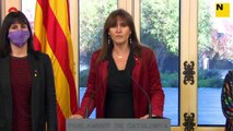 Compareixença de la presidenta del Parlament, Laura Borràs