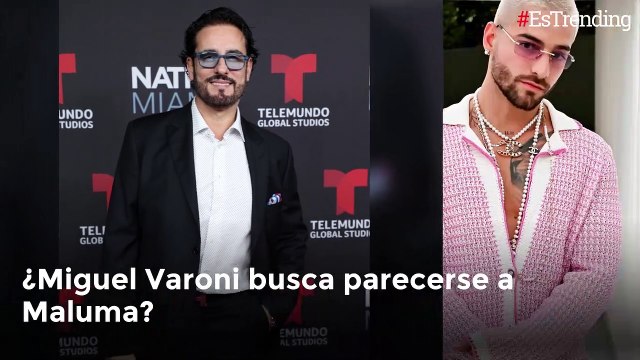 Miguel Varoni se sometió a cirugías plásticas y le pidió a cirujano dejarlo como Maluma