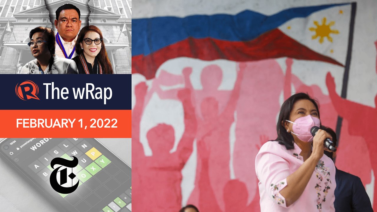 Ex-military chiefs, gov’t officials choose Robredo as presidential bet | Evening wRap