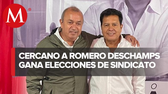 Esdras Romero Vega destaca triunfo de Ricardo Aldana nuevo dirigente del Sindicato de Pemex