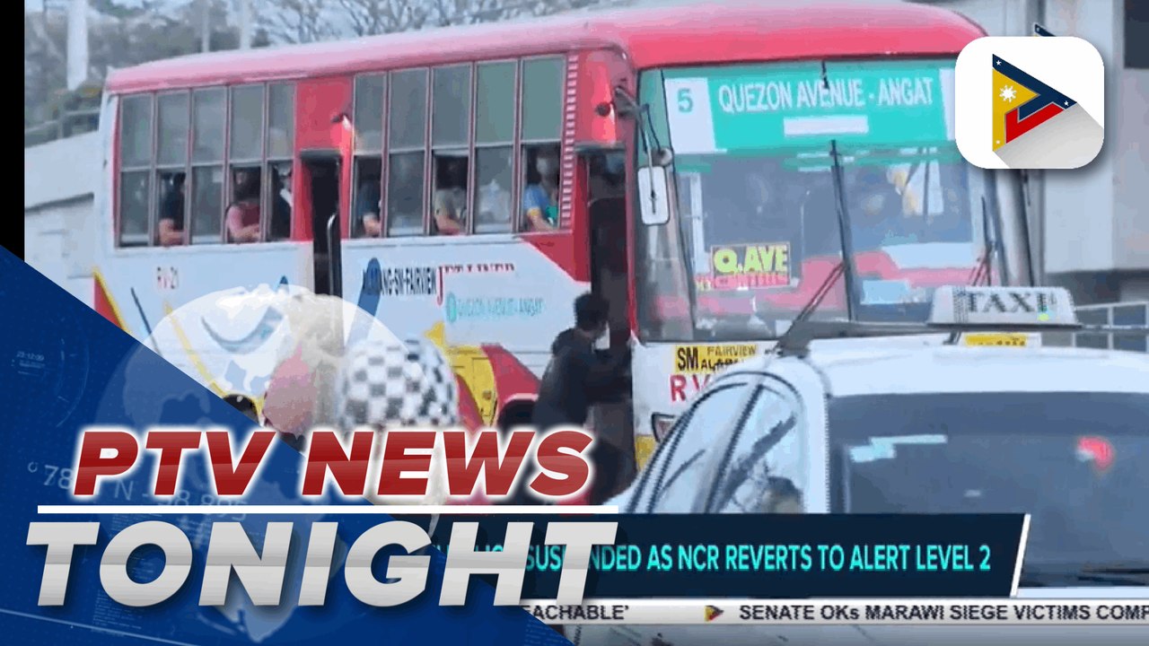 'No vax, no ride' policy suspended as NCR reverts to Alert Level 2 | via Louisa Erispe