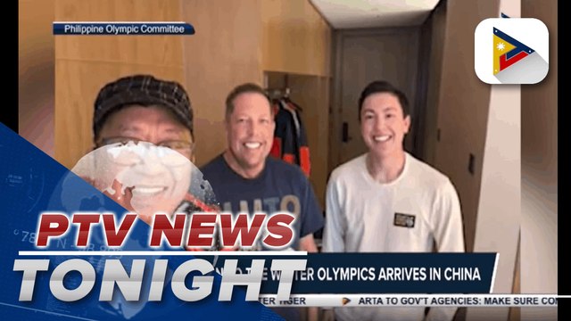 PH delegation to the Winter Olympics arrives in China | via Khay Asuncion